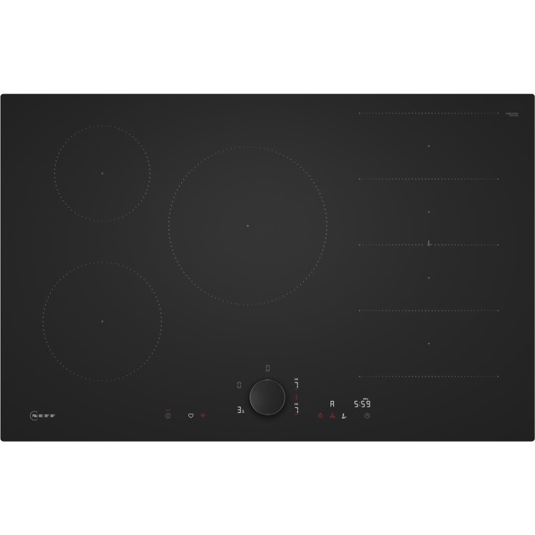 Neff T68NUV4A0 4 Zone Induction Hob - Matt Black