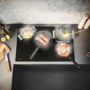 Neff 80cm 5 Zone Induction Hob - Matt Black