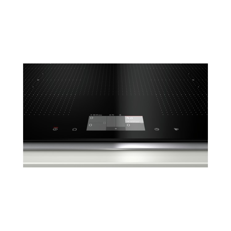 Refurbished Neff N90 T68TF6RN0 Induction Hob with 4 FlexInduction Zones with Stainless Steel Frame
