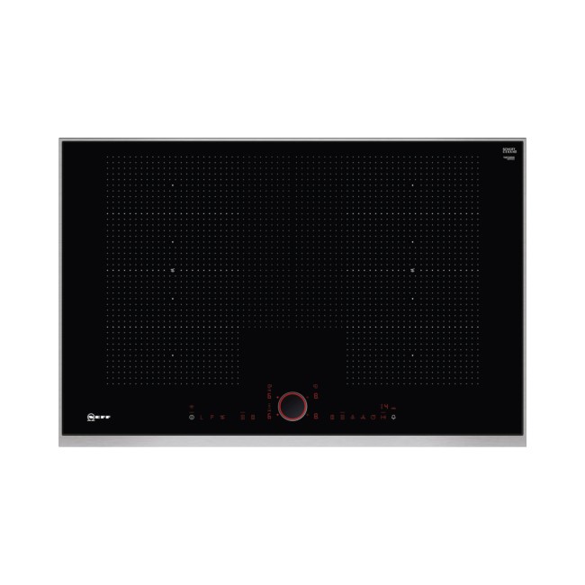 Neff T68TS6RN0 TwistPad Fire Control 862mm Induction Hob With FlexInduction Zones - Black