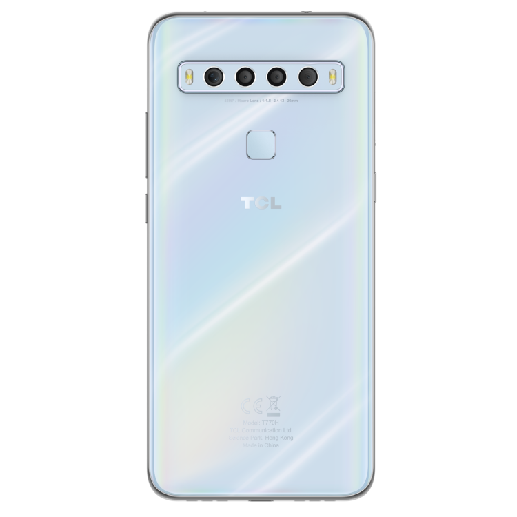 TCL 10 Lite Arctic White 6.53" 64GB 4G Dual SIM Unlocked & SIM Free Smartphone