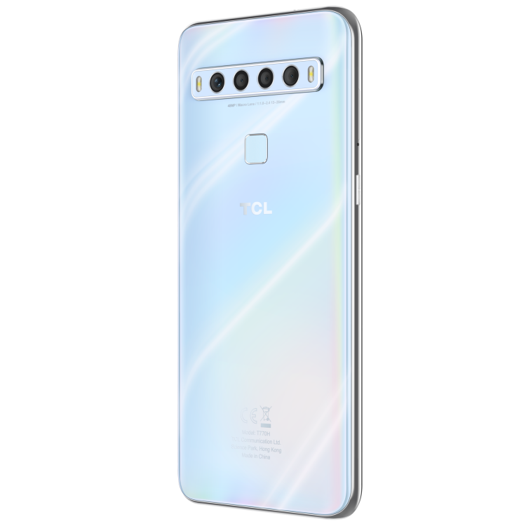 TCL 10 Lite Arctic White 6.53" 64GB 4G Dual SIM Unlocked & SIM Free Smartphone