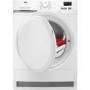 Refurbished AEG T7DBK840N 8kg Freestanding Heat Pump Tumble Dryer White
