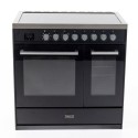 T90DCRCB Tesla 90cm Electric Range Cooker - Black