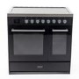 Tesla 90cm Electric Range Cooker - Black