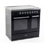 Tesla 90cm Electric Range Cooker - Black