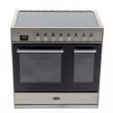 T90DCRCSS Tesla 90cm Electric Range Cooker - Stainless Steel