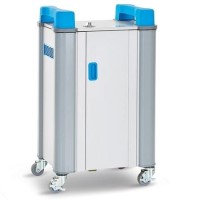 TabCabby 16H Compact Tablet up to 12" USB Charging Trolley