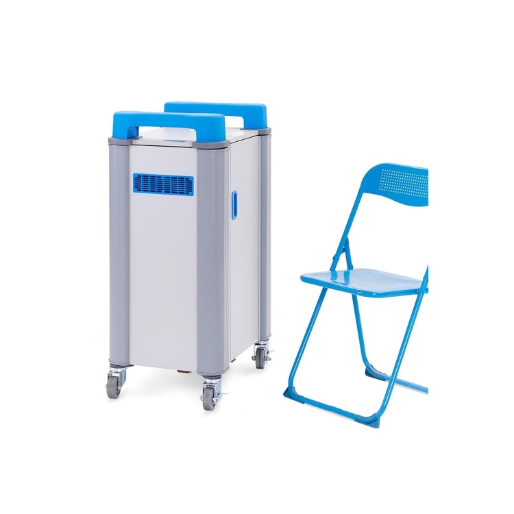 TabCabby 16H Compact Tablet up to 12" USB Charging Trolley