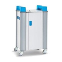 LapCabby 16H Compact Tablet up to 12" Charging Trolley