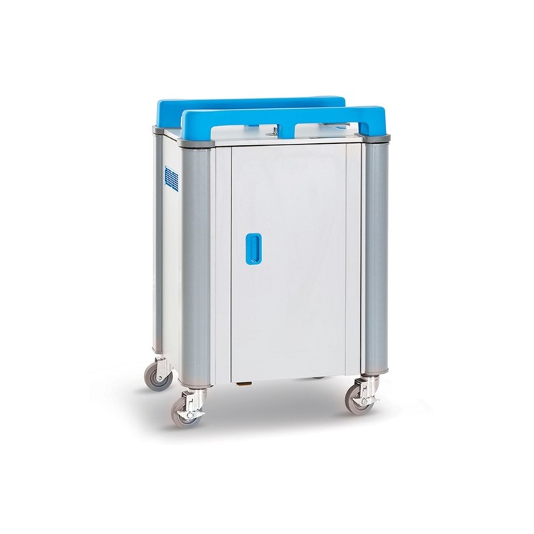 LapCabby TABCAB20-32VBLC&S 4 Portablecarry Cases up to 12" Tablet Charge and Sync Trolley