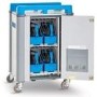 LapCabby TABCAB20-32VBLC&S 4 Portablecarry Cases up to 12" Tablet Charge and Sync Trolley