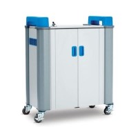 LapCabby TabCabby 32H Compact Tablet and USB Devices up to 12" Charge and Sync Trolley USB-A Charging