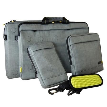 Tech Air EVO 15.6" Magnetic Laptop Shoulder Bag in Grey