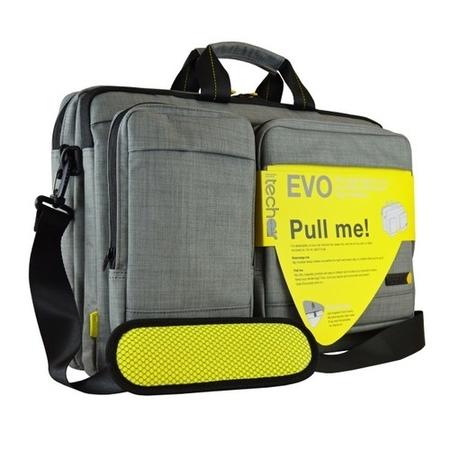 Tech Air EVO 15.6" Magnetic Laptop Shoulder Bag in Grey