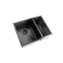 1.5 Bowl Undermount Black Stainless Steel Kitchen Sink – Enza Tamara