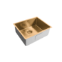 Single Bowl Brass Undermount Stainless Steel Kitchen Sink- Enza Tamara