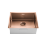 Single Bowl Copper Undermount Stainless Steel Kitchen Sink - Enza