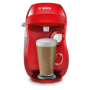 Tassimo by Bosch Happy Pod Coffee Machine - Red & White