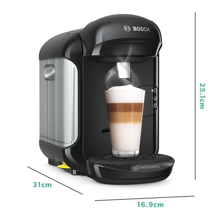 Tassimo by Bosch Vivy 2 Pod Coffee Machine - Black