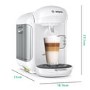 Tassimo by Bosch TAS1404GB Vivy 2 Pod Coffee Machine - White