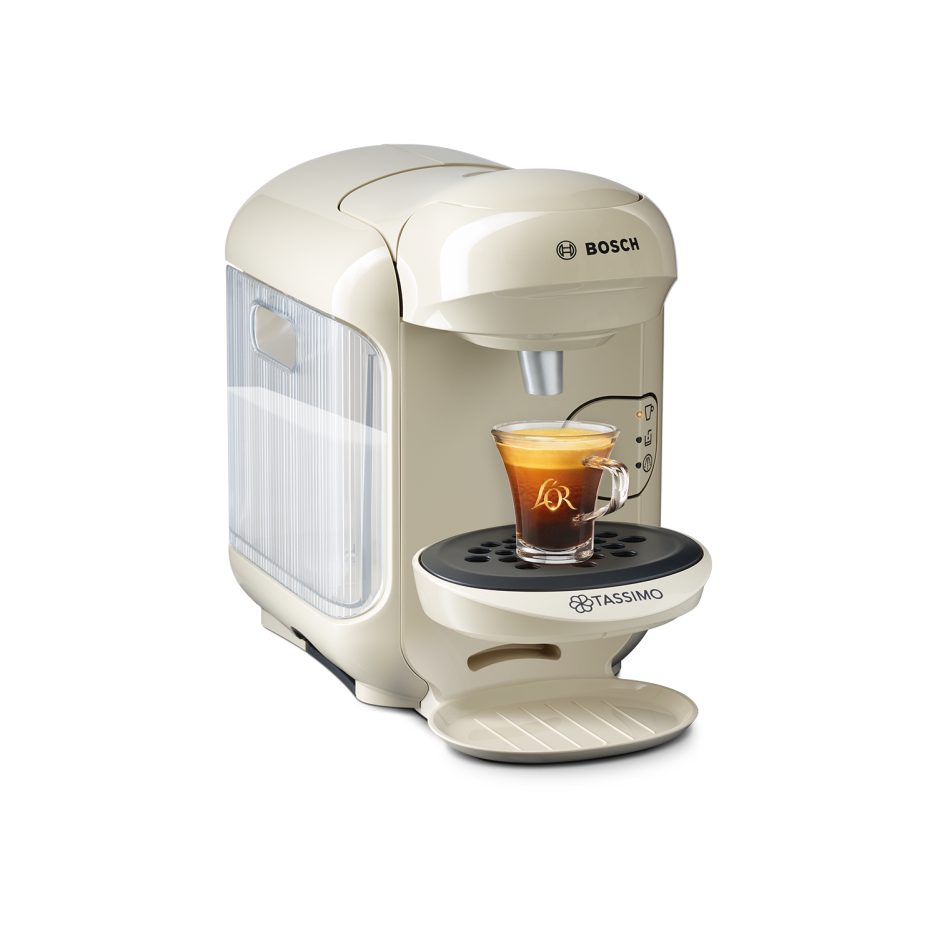 Tassimo by Bosch TAS1407GB Vivy 2 Pod Coffee Machine Cream