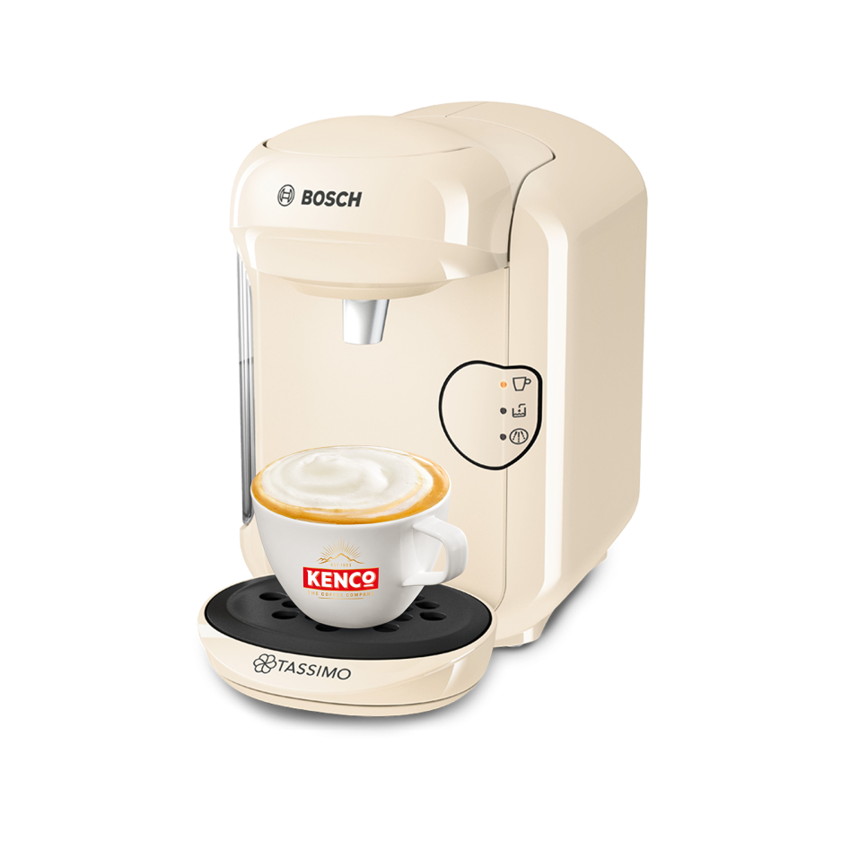 Tassimo by Bosch TAS1407GB Vivy 2 Pod Coffee Machine Cream