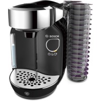 Bosch TAS7002GB Tassimo Caddy Hot Drinks Coffee Machine - Black & Chrome