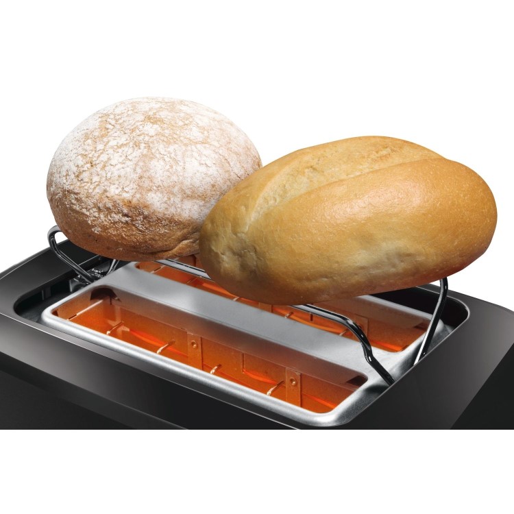 Bosch TAT3A0133G Village Collection 2 Slice Toaster - Black