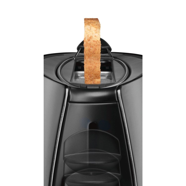 Bosch TAT6805GB Long Slot Toaster - Stainless Steel And Anthracite