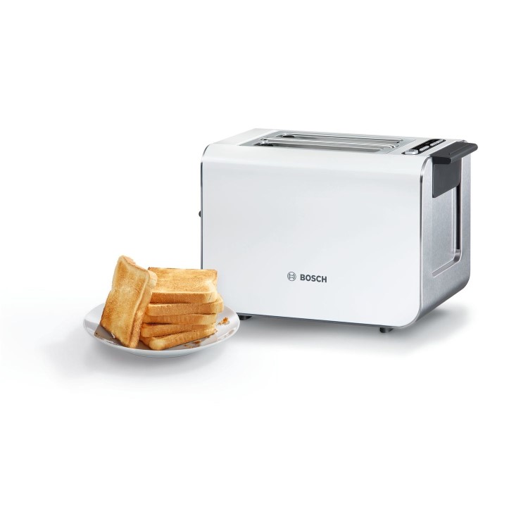 Bosch Styline 2 Slice Toaster - White