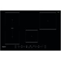 TB3977BBF Hotpoint 77cm 4 Zone Induction Hob with CombiDuo