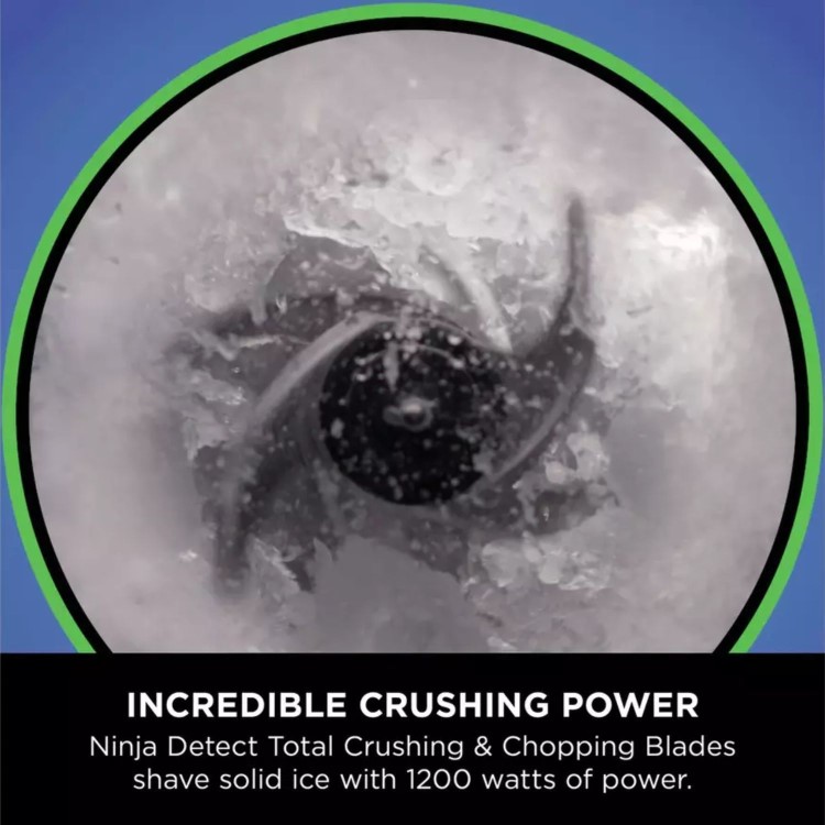 Ninja TB301UK Detect Duo Power Blender Pro + Single Serve  Black  Smoothies Soups & Ice Crushing