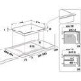Hotpoint 59cm 4 Zone Induction Hob with Flexi Zone