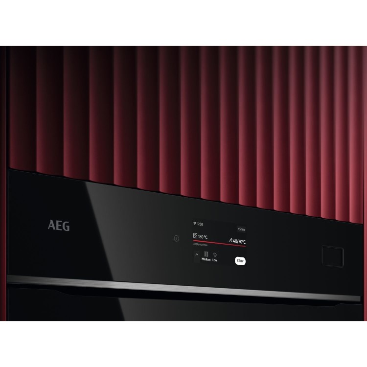 AEG 8000 Series Electric Single Oven - Black