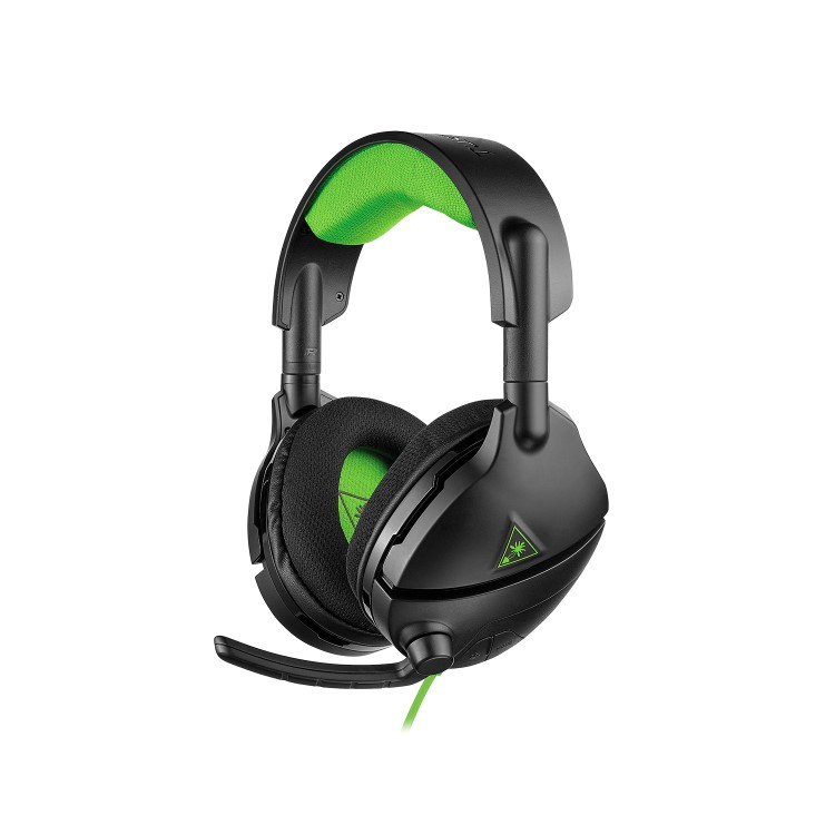 Box Opened Turtle Beach Stealth 300X Gaming Headset in Black & Green