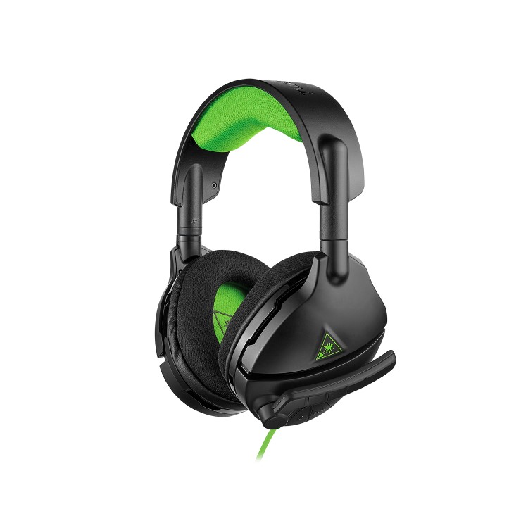 Box Opened Turtle Beach Stealth 300X Gaming Headset in Black & Green