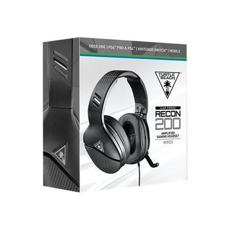 TURTLE BEACH RECON 200 GAMING HEADSET - BLACK