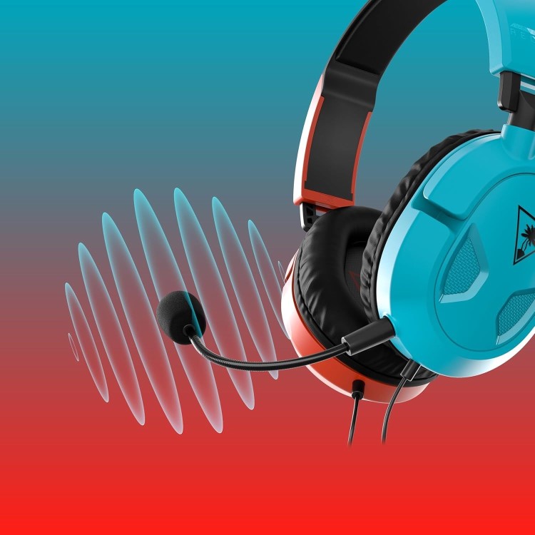 Turtle Beach Recon 50 Double Sided Over-ear Wireless with Microphone Gaming Headset - Red & Blue