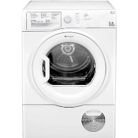 Hotpoint TCFS835BGP Aquarius 8kg Freestanding Condenser Tumble Dryer-White