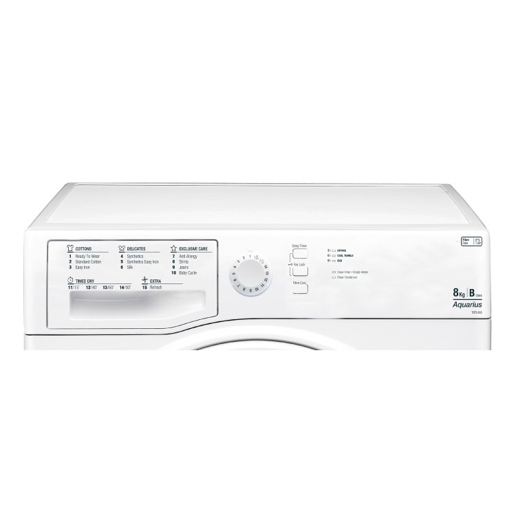 Hotpoint TCFS835BGP Aquarius 8kg Freestanding Condenser Tumble Dryer-White