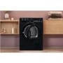 HOTPOINT TCFS83BGK Aquarius 8kg Freestanding Condenser Tumble Dryer - Black