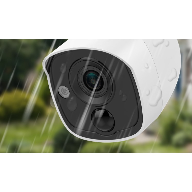 Box Opened Hikvision HiLook 5MP Super HD PIR Analogue Bullet Cameras - 2 Pack 