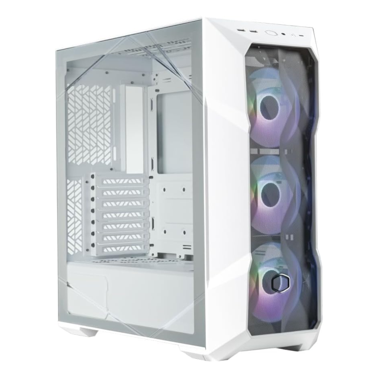Cooler Master TD500 Mesh V2 Mid Tower Gaming PC Case White