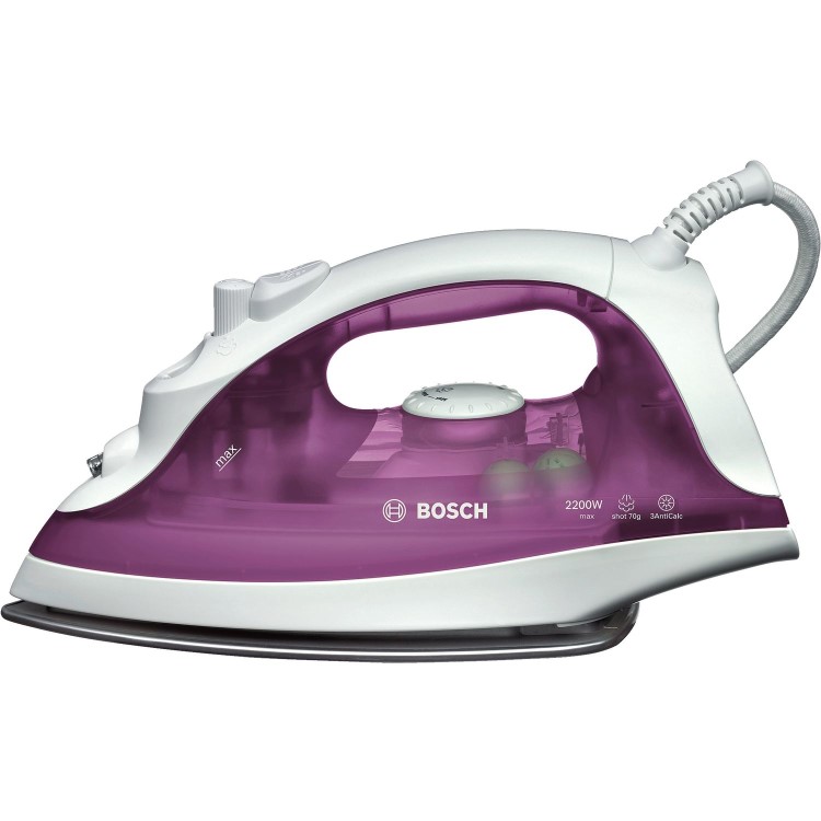 Bosch TDA2329GB 2200W Steam Iron - Purple & White