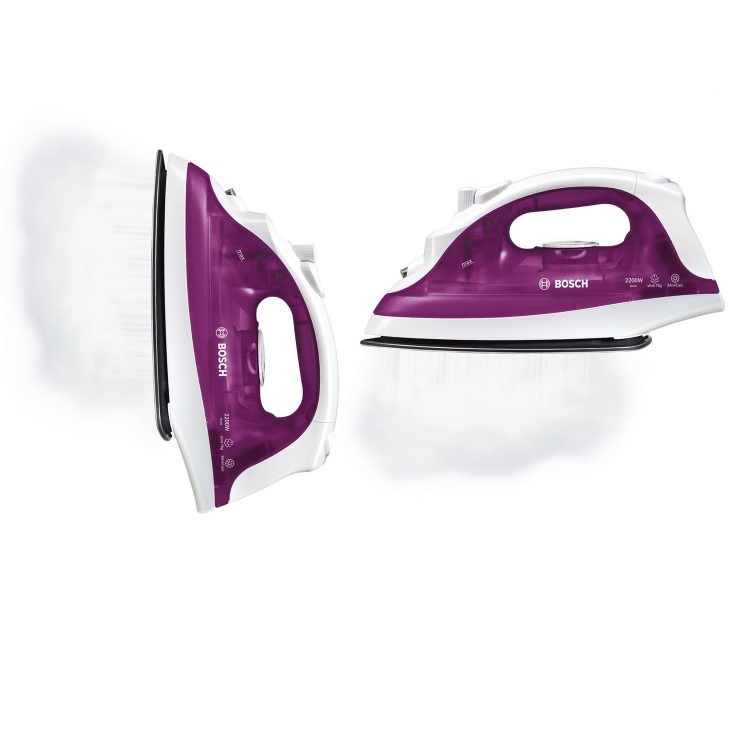 Bosch TDA2329GB 2200W Steam Iron - Purple & White