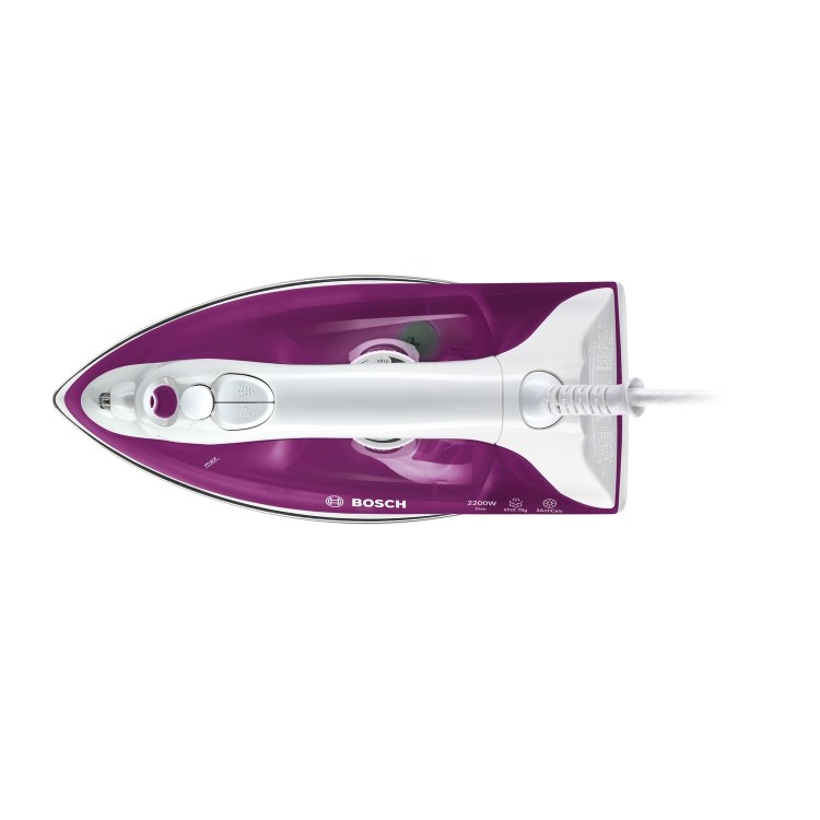 Bosch TDA2329GB 2200W Steam Iron - Purple & White