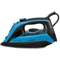 Bosch TDA5073GB Sensixx'x DA50 3100W Steam Iron With Vertical Steam - Black & Blue Bosch TDA5073GB Sensixx'x DA50 3100W Steam Iron With Vertical Steam - Black & Blue