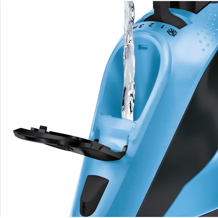 Bosch TDA5073GB Sensixx'x DA50 3100W Steam Iron With Vertical Steam - Black & Blue