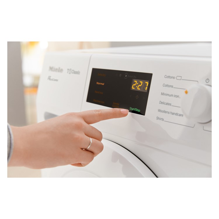 Miele TDD130 Classic 8kg Freestanding Heat Pump Tumble Dryer - White